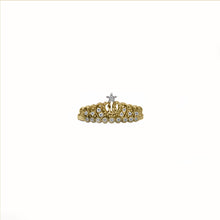 Cargar imagen en el visor de la galería, Anillo De 15 Años En Oro Blanco Con Circón