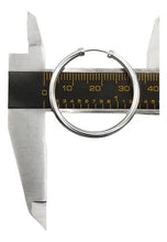 Cargar imagen en el visor de la galería, Candongas Clásicas En Plata Para Dama De 30mm