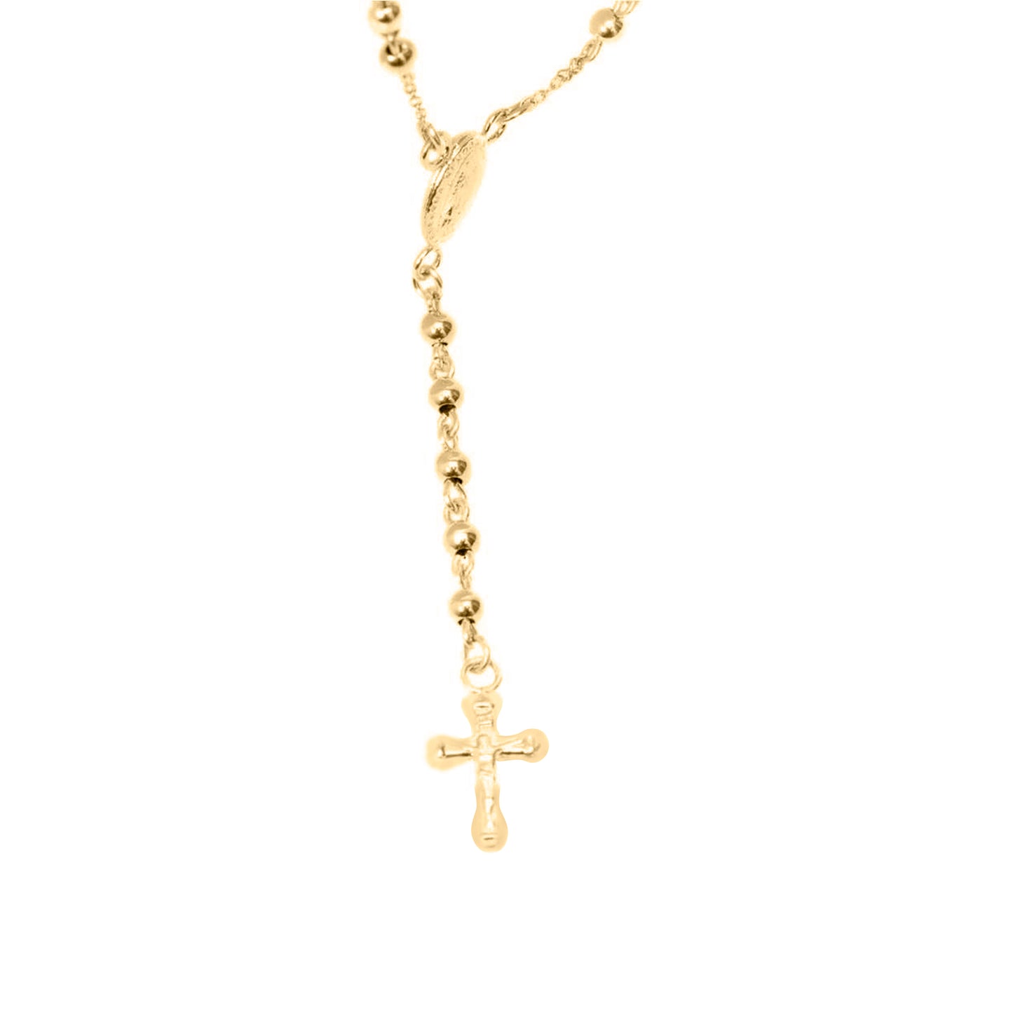 Rosario en Oro Amarillo 18 k