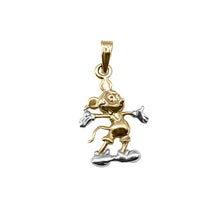 Cargar imagen en el visor de la galería, Dije Mickey Mouse en oro 18k