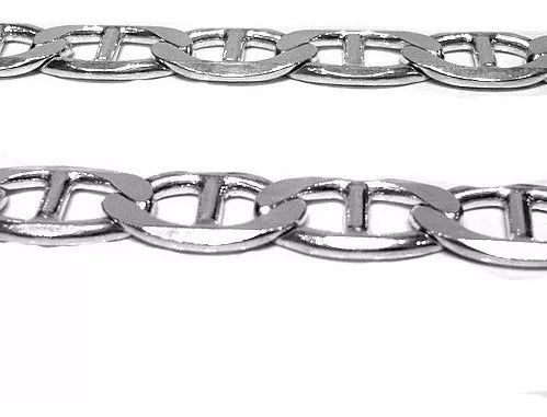 Cadena Plata Italy .925 Garantizada + Estuche 60cm Hombre
