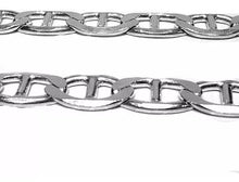 Cargar imagen en el visor de la galería, Cadena Plata Italy .925 Garantizada + Estuche 60cm Hombre