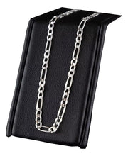 Cargar imagen en el visor de la galería, Cadena Para Caballero Tejido Cartier En Plata .925