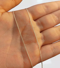 Cargar imagen en el visor de la galería, Cadena Tejido Rolon Plata 925 Niña,dama, Con Estuche