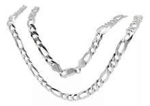 Cargar imagen en el visor de la galería, Cadena Para Caballero Tejido Cartier En Plata .925