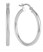 Cargar imagen en el visor de la galería, Candongas En Plata Ley 925 Aretes