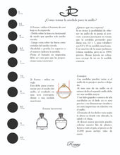 Cargar imagen en el visor de la galería, Anillo en Oro Blanco 18K con Diamante Flor con Bisel