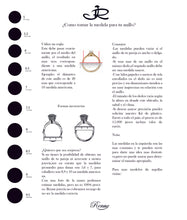 Cargar imagen en el visor de la galería, Anillo Catedral De Compromiso En Plata Solitario