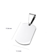 Cargar imagen en el visor de la galería, Placa, Dije En Plata 925 Para Grabar