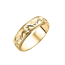 Cargar imagen en el visor de la galería, Argollas Matrimonio Grafiladas Oro 18k C/u Joya