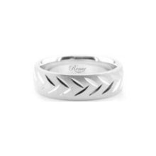 Cargar imagen en el visor de la galería, Anillo de Grabado en Plata para matrimonio