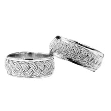 Cargar imagen en el visor de la galería, Argolla De Boda En Plata Precio Por C/u + Estuche + Envio