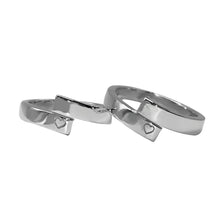 Cargar imagen en el visor de la galería, Argolla Para Matrimonio en Plata personalizados