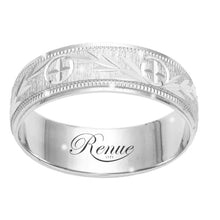 Cargar imagen en el visor de la galería, Argolla Compromiso Matrimonio Plata Rodinada Combo