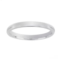 Cargar imagen en el visor de la galería, Argolla Compromiso Matrimonio 3mm En Plata Estilo Clásico