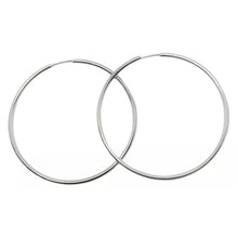 Cargar imagen en el visor de la galería, Aretes Candongas en Plata para mujer