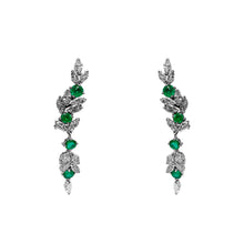 Cargar imagen en el visor de la galería, Aretes Hojas de Marquiz Esm y Dte