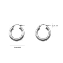 Cargar imagen en el visor de la galería, Candongas en Oro Blanco 18 K