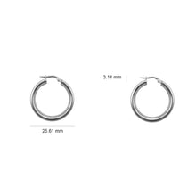 Cargar imagen en el visor de la galería, Candongas en Oro Blanco 18 K