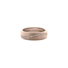 Cargar imagen en el visor de la galería, Anillo Matrimonio: Oro  18 K Con Zircón