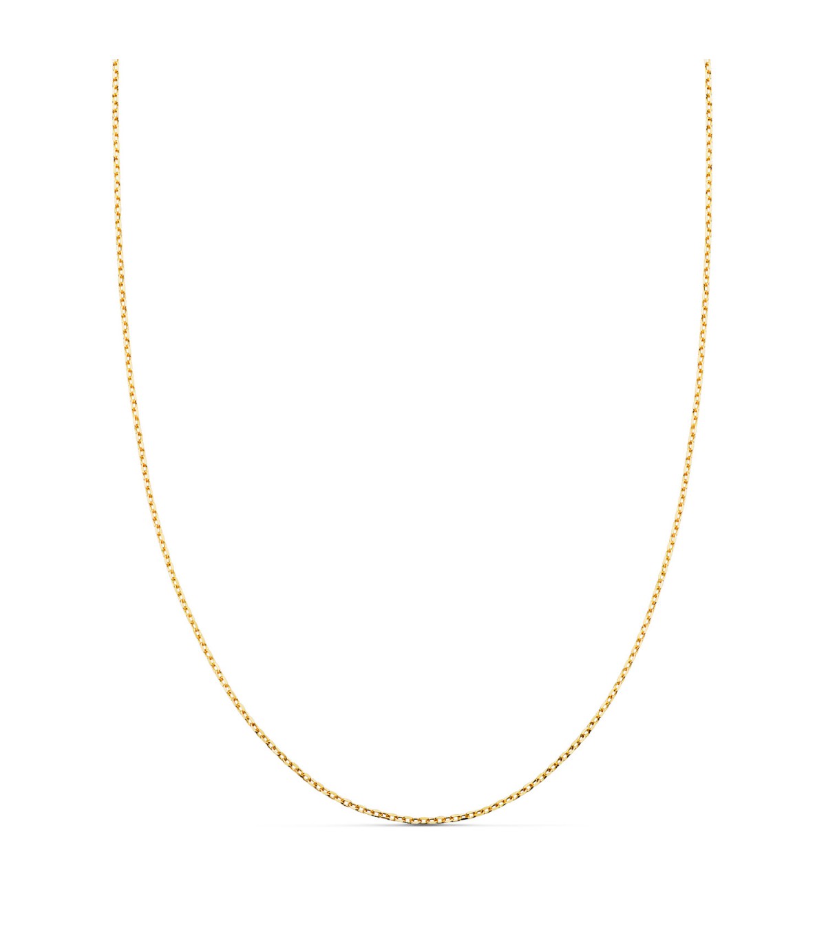 Cadena de Eslabones en Oro amarillo 18k
