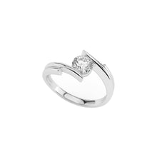 Cargar imagen en el visor de la galería, Anillo Compromiso Matrimonio Plata 950