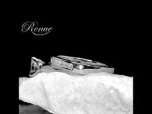 Cargar y reproducir el video en el visor de la galería, Argolla Y Pisargolla en Plata 950 Con Estuche Y Grabado