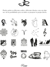 Cargar imagen en el visor de la galería, Charm Corazon, Dije En oro 18k Para Grabar