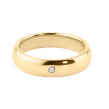 Cargar imagen en el visor de la galería, Anillo Matrimonio: Oro  18 K Y Zircón
