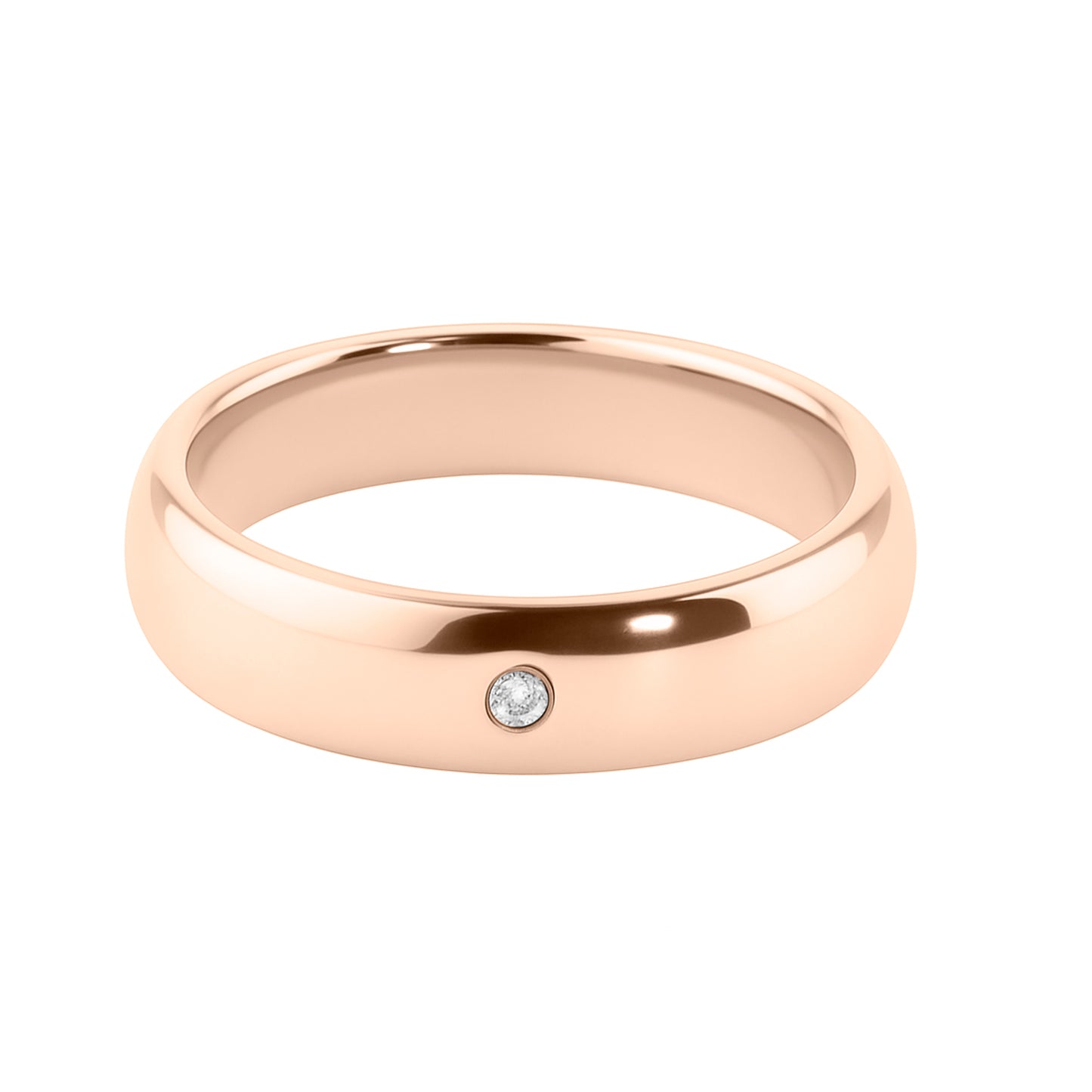 Anillo Matrimonio: Oro  18 K Y Zircón