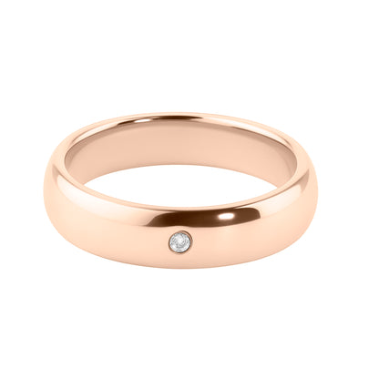 Anillo Matrimonio: Oro  18 K Y Zircón