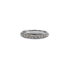 Cargar imagen en el visor de la galería, Anillo de Oro Blanco 18k con Diamantes
