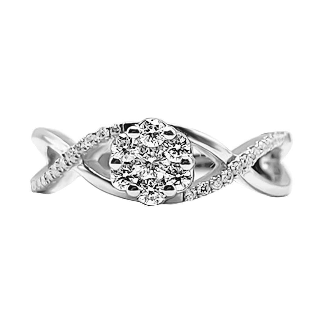 Anillo Nudo de  Flor