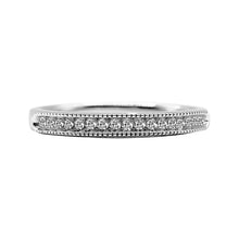 Cargar imagen en el visor de la galería, Anillo Cintillo en Oro blanco y Diamantes
