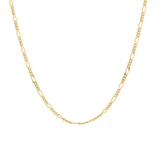 Cadena Estilo fígaro Oro amarillo 18k