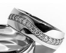 Cargar imagen en el visor de la galería, Argolla De Matrimonio En Plata 950
