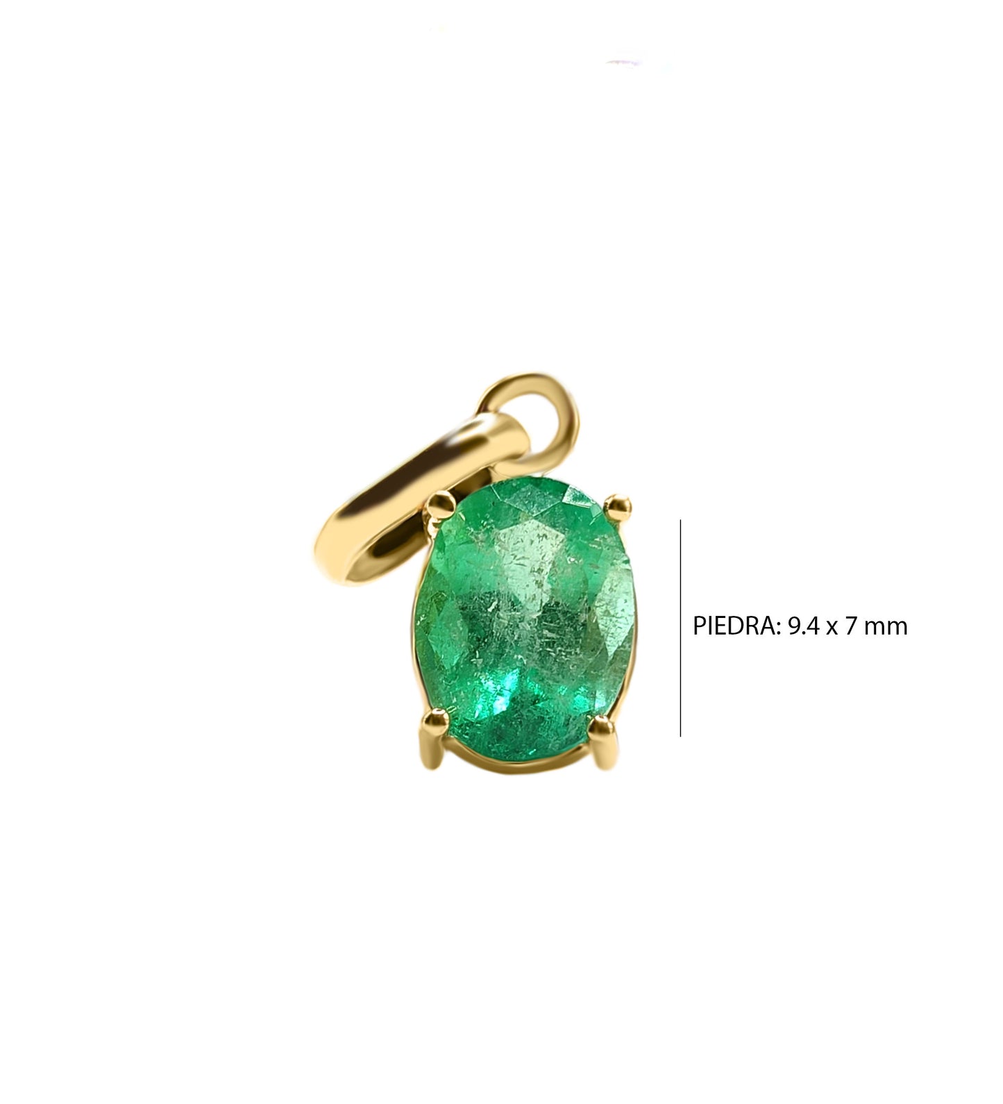 Dije Cuatro Uñas en Oro Amarillo 18k