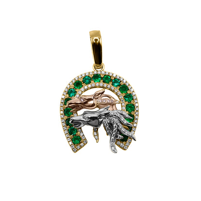 Herradura Caballos 3 Oros