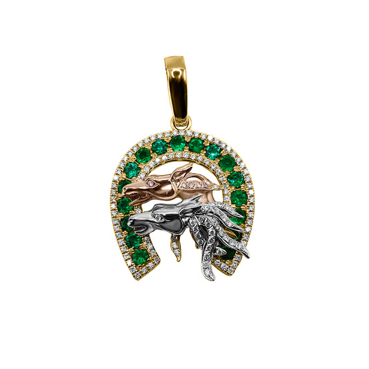 Herradura Caballos 3 Oros