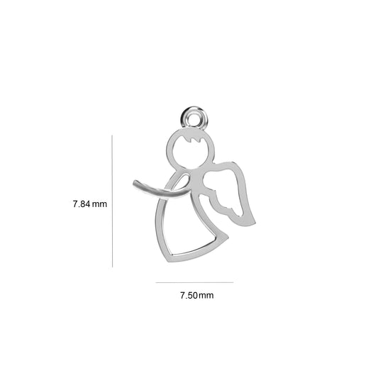 Dije ángel en oro 18 k