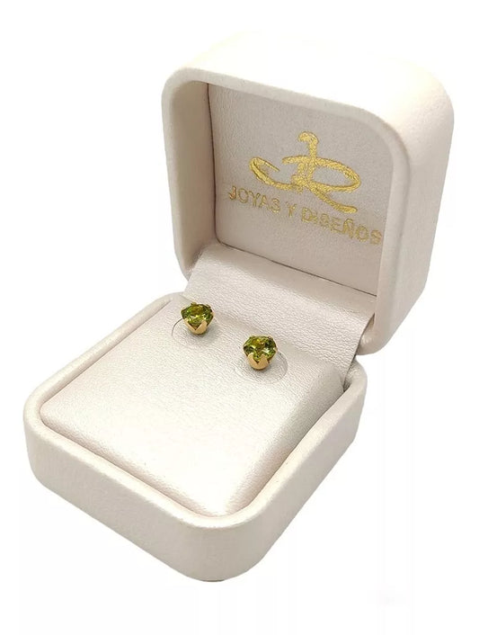 Topos Solitarios 6 Uñas Oro Amarillo 18k, Con Perdidoto