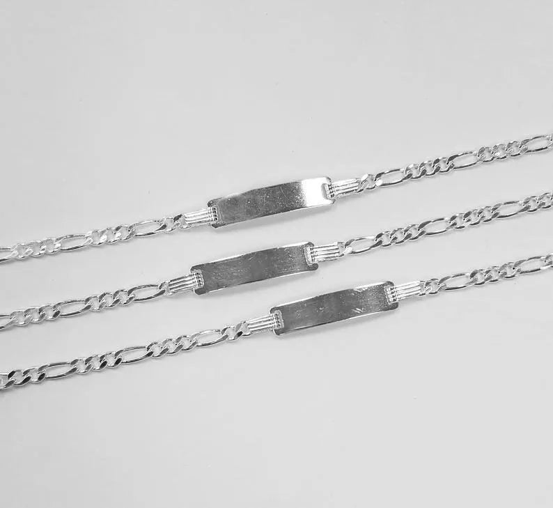 Pulsera Esclava Grabada Niña Mujer