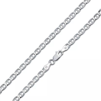 Cadena Para Caballero En Plata .925
