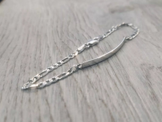Pulsera Esclava Para Dama O Niña En Plata 925