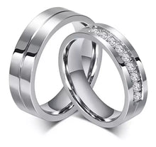 Cargar imagen en el visor de la galería, Argollas En Plata 950/ Para Pareja Con Estuche
