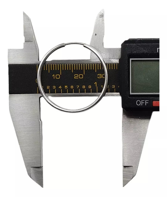 Candongas Clásicas En Plata Para Mujer