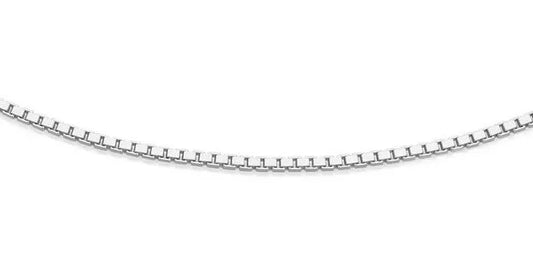 Cadena Tejido Veneciana Plata Italy 925 Niña Dama
