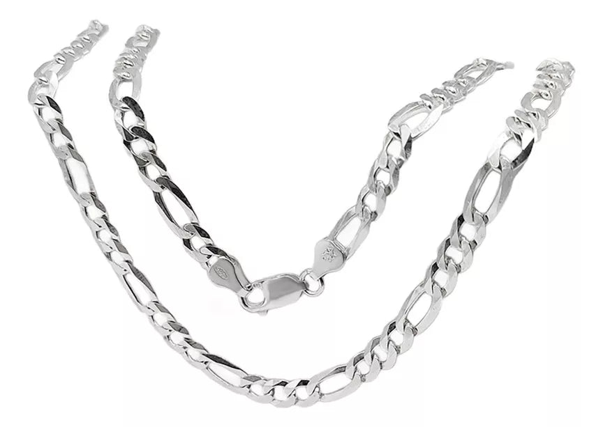 Cadena Para Caballero Tejido Cartier En Plata .925