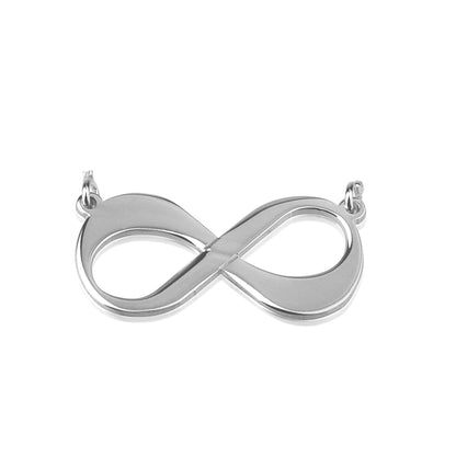 Placa infinito , Dije En Plata 925 Para Grabar
