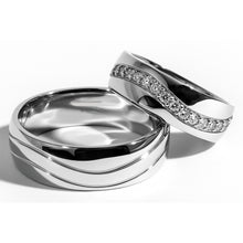 Cargar imagen en el visor de la galería, Argolla De Matrimonio En Plata 950
